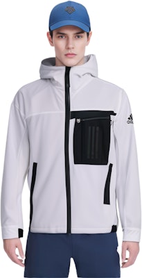 adidas 冬季白色多口袋羊毛外套附拉鍊貼片。 FM9394 Cheap adidas 冬季白色多口袋羊毛外套附拉鍊貼片。 FM9394