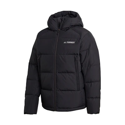 adidas Winter Windproof Hooded Down Jacket - Black GE9901