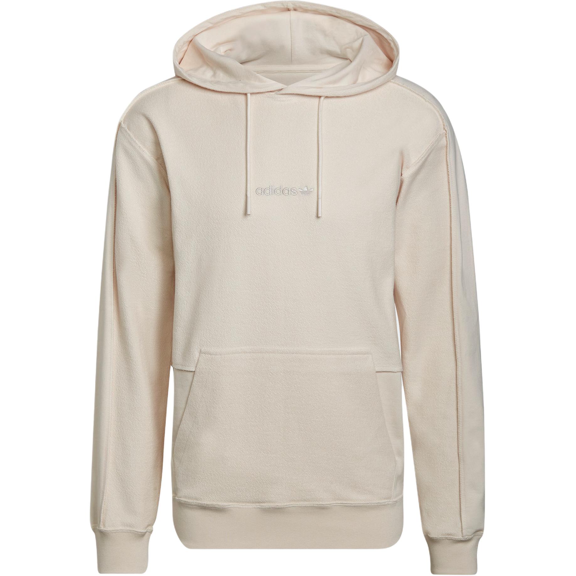 adidas WINTEREASE Loopback Hoodie Retro Pullover Yellow White HP0427