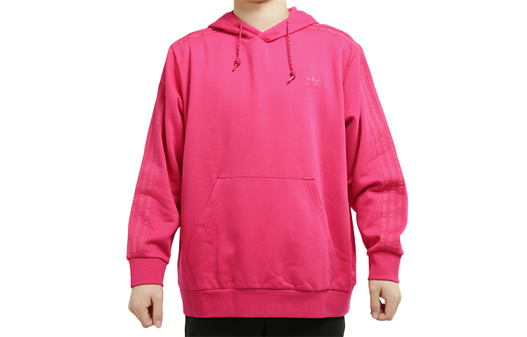 adidas Winterized Hoodie Red Pullover with Drawstring GD0010