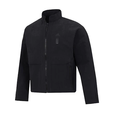 adidas WJ 20 Wind Jacket Casual Sportswear Outerwear Black HM5172