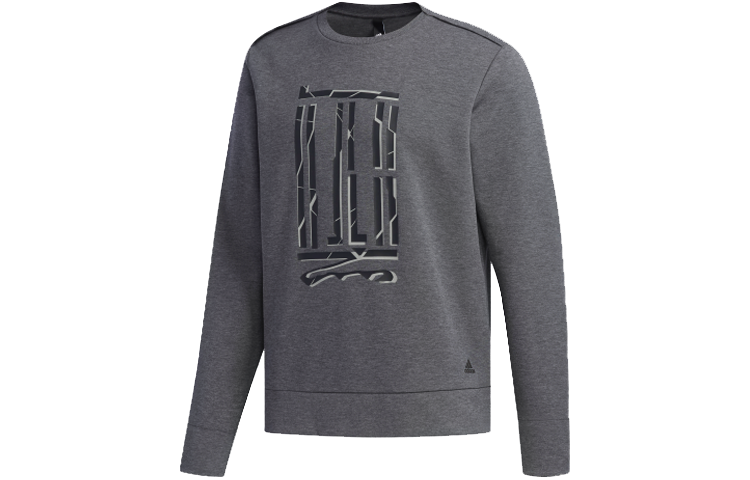adidas WJ CS GFX Graphic Crewneck Sweatshirt Men’s Grey DW4670