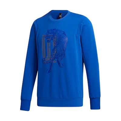 adidas WJ GFX Crewneck Sweatshirt Royal Blue GF4058
