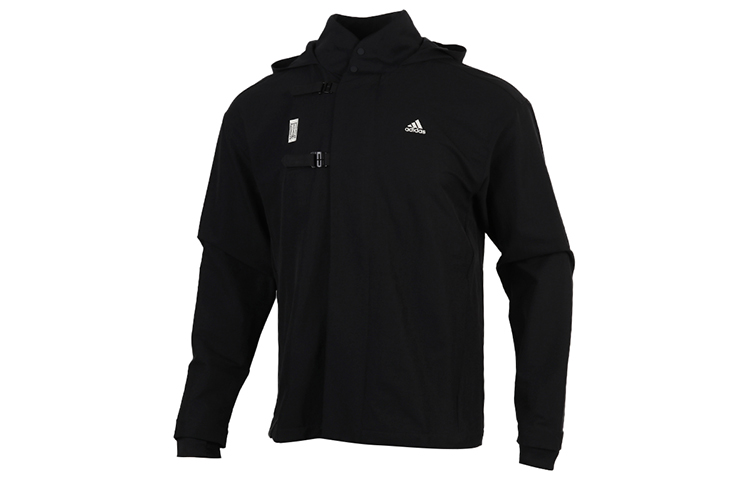adidas WJ HTT Casual Sports Jacket Black GM4464