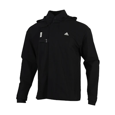 adidas WJ HTT Casual Sports Jacket Black GM4464
