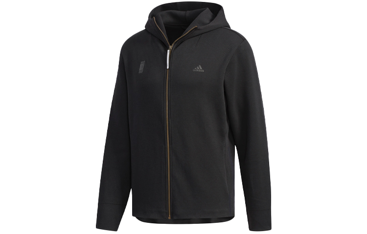 adidas WJ HTT DK Logo Knit Pullover Hoodie Black DW4665
