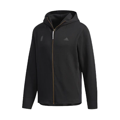 adidas WJ HTT DK Logo Knit Pullover Hoodie Black DW4665