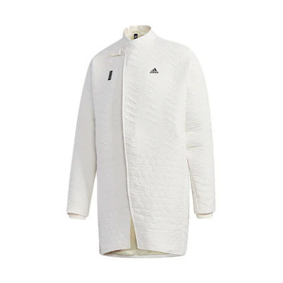 adidas WJ JKT Excite Mid-Length Sports Jacket White GM4465