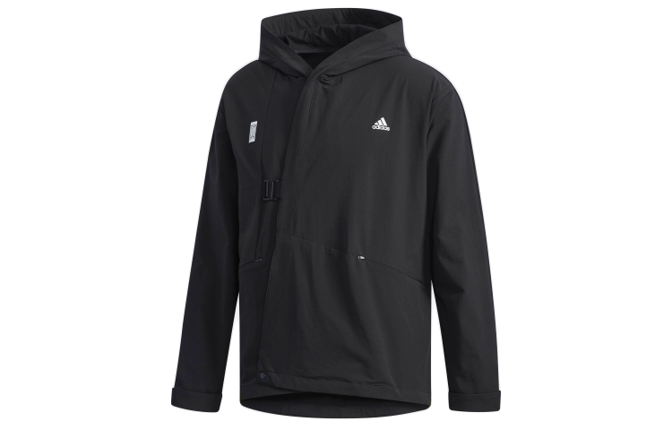 adidas WJ JKT Wrap Athletic Woven Jacket Black DM5198