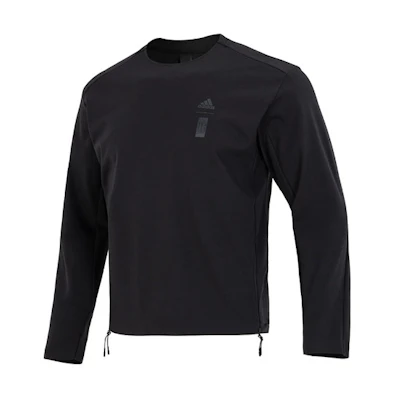 adidas WJ Premium Crewneck Sweatshirt Casual Pullover - Black HM2942