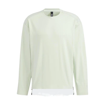 adidas WJ Premium Crewneck Sweatshirt Green Pullover Long Sleeve HM2943