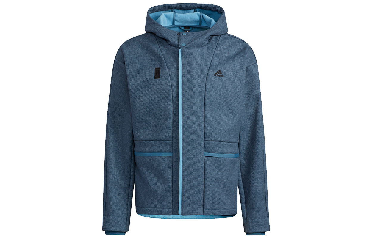 adidas WJ Series WV Bond Small Logo Hooded Jacket Sky Blue () H39219