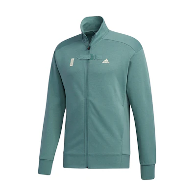 adidas WJ TT Full-Zip Stand Collar Jacket Emerald Green GM4458