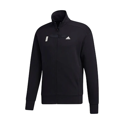 adidas WJ TT Full-Zip Stand Collar Sports Jacket Black GM4455