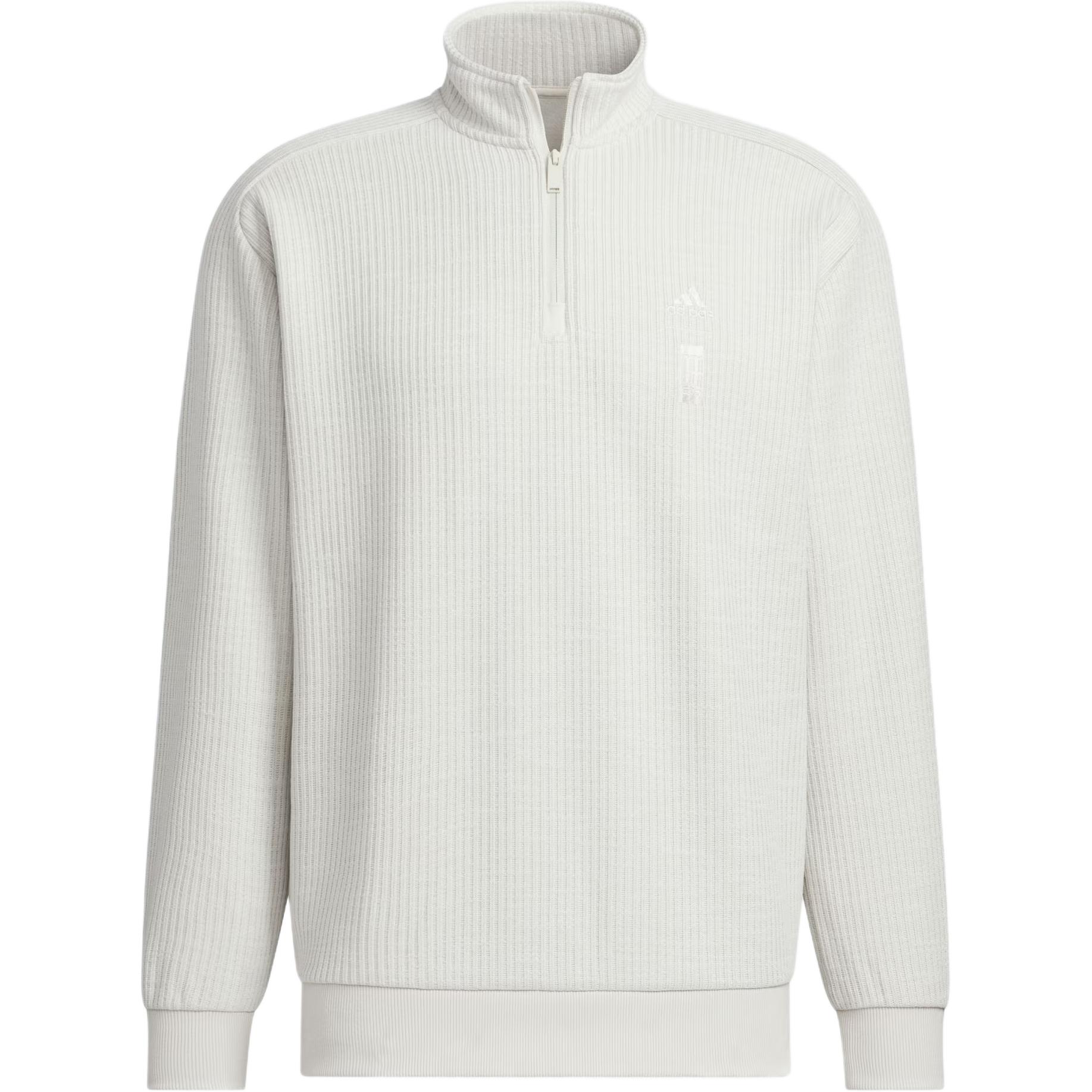 adidas WJ Warm Half-Zip Pullover Jacket in Talc Color JW6754