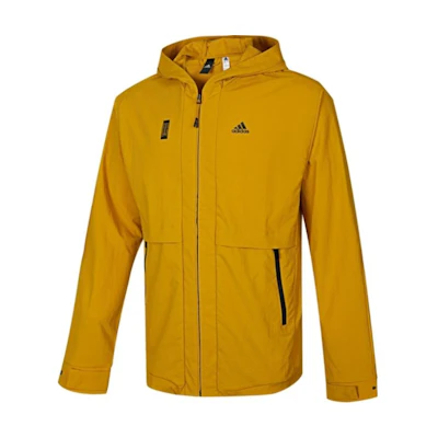 adidas WJ WV WB Soft Comfort Hooded Jacket Yellow Mens H39262