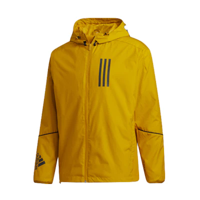 adidas WND Hoodie Jacket Gold Fitness Style GF3968