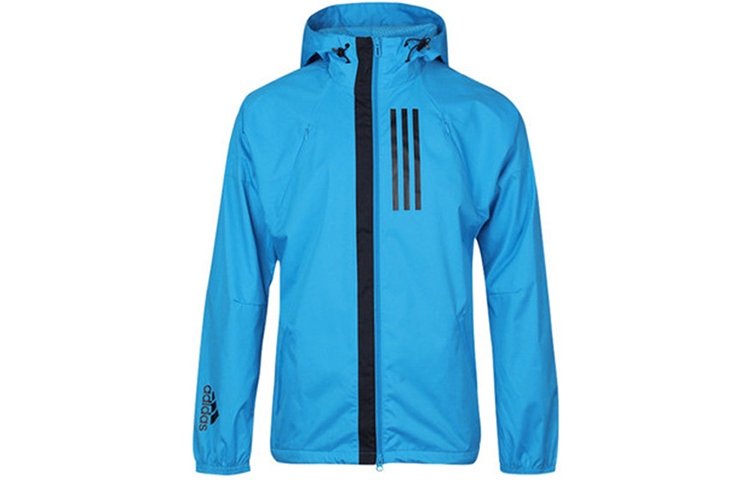 adidas WND Sports Style Woven Jacket Blue DZ0053