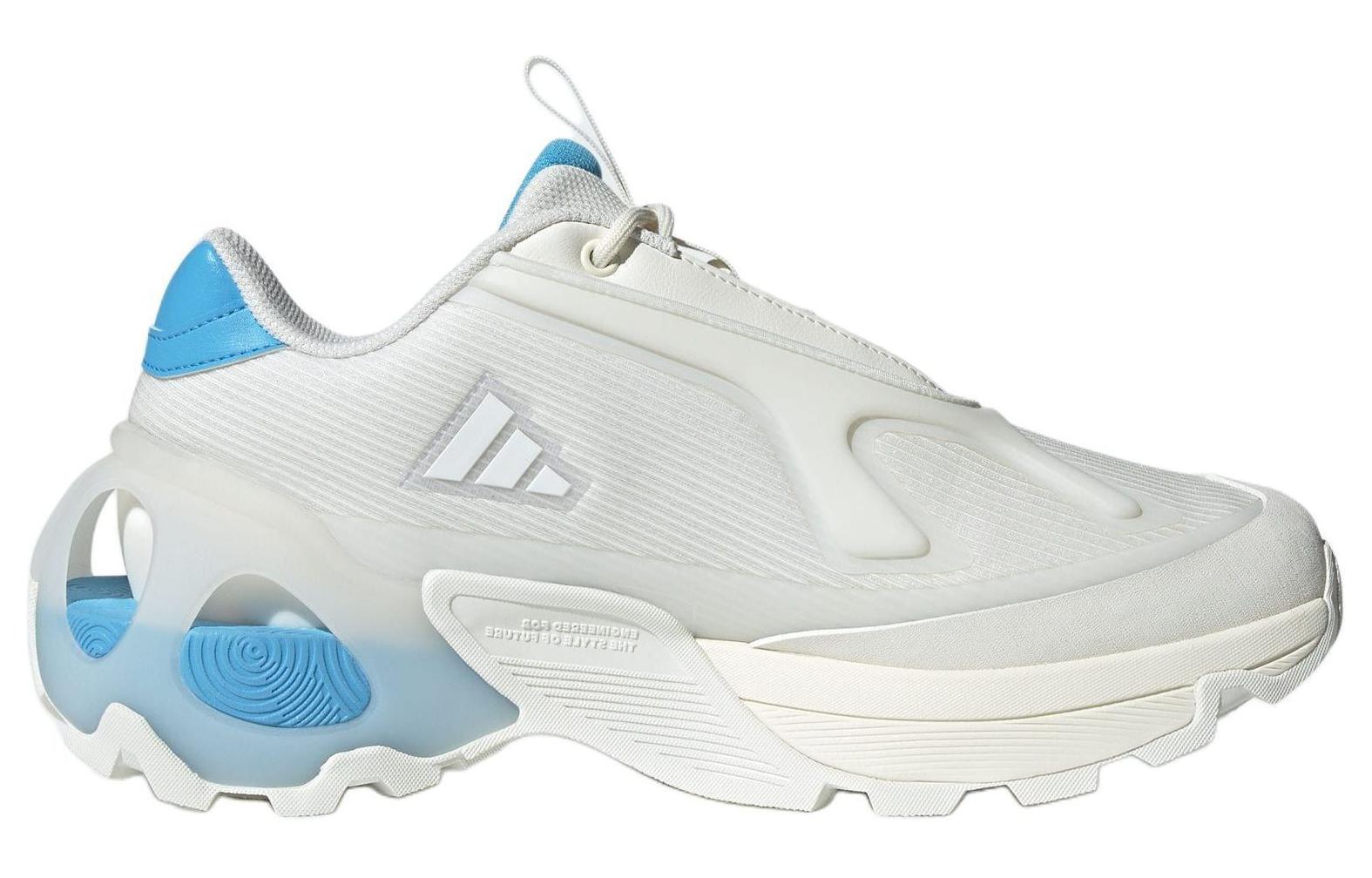 Order adidas Edge Runner Wonder 厚底時尚 輕機甲鞋-岩石 織物合成革防滑耐磨 低幫 休閒跑步鞋 男女同款 白藍