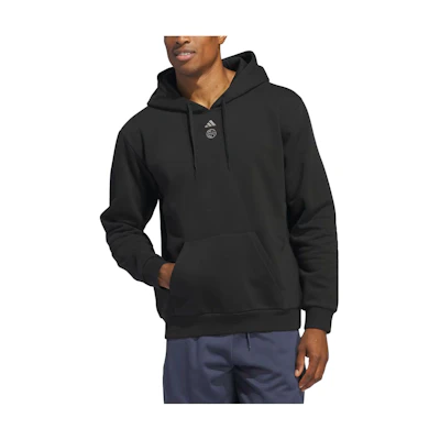 adidas Worldwide Hoops Graphic Logo Hoodie Black IN6362