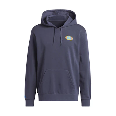 adidas Worldwide Hoops Navy Pullover Hoodie Casual Sweatshirt IM4617