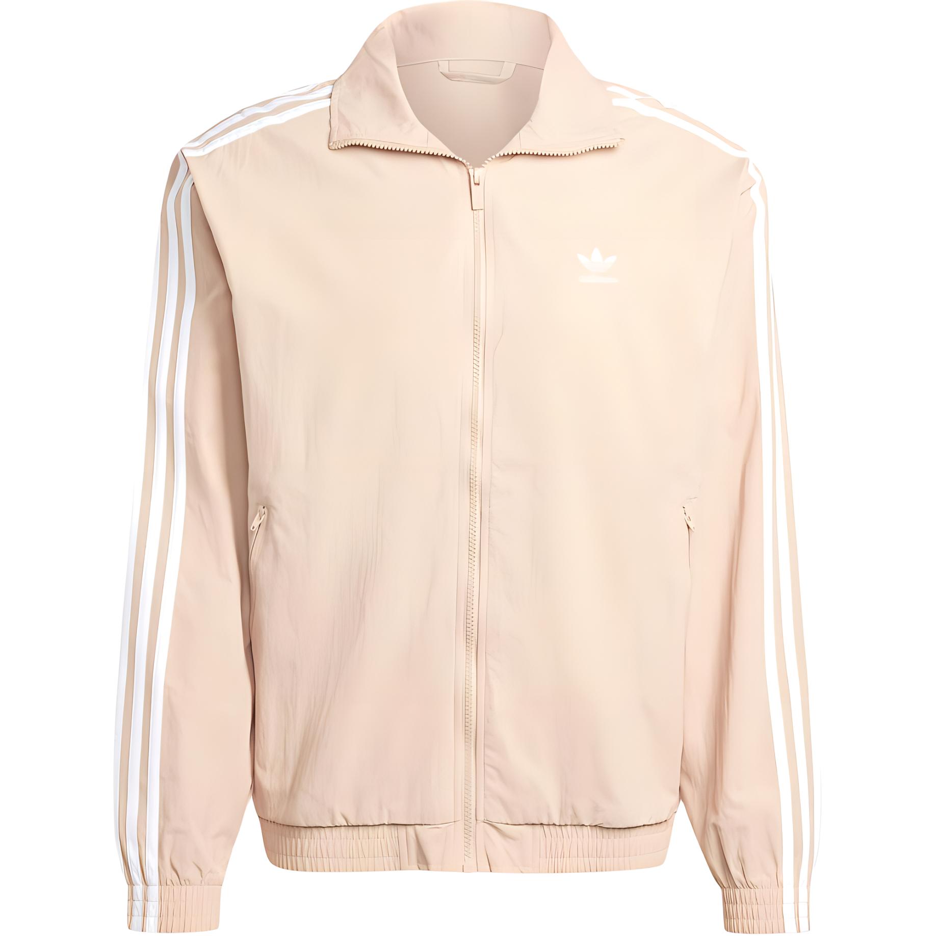 adidas Woven Firebird Track Top Magic Beige Casual Jacket IZ3061