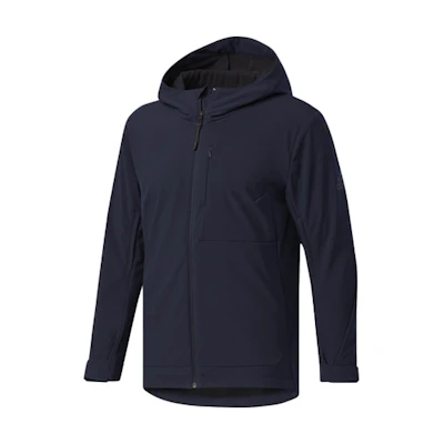 adidas Woven Hooded Training Jacket Legend Ink Blue CD4430