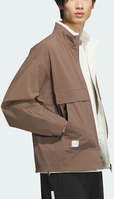 adidas Woven Jacket Small Logo Outdoor Casual Loose Fit Brown Layered JM3407 Purchase adidas Woven Jacket Small Logo Outdoor Casual Loose Fit Brown Layered JM3407