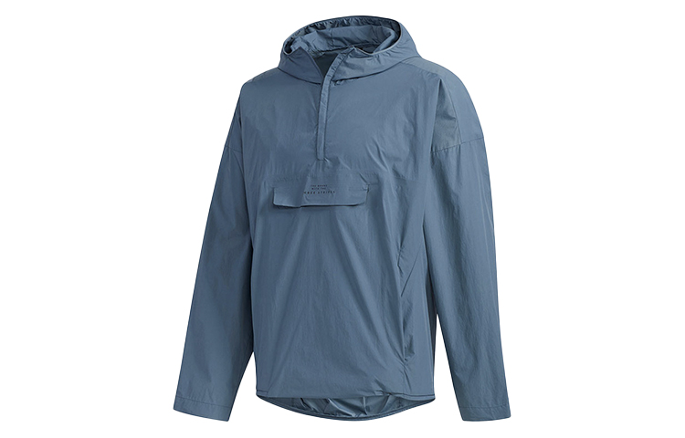 adidas Woven Pullover Jacket Ruins Blue FM5410