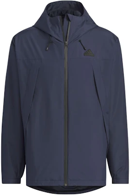 adidas Woven Reflective Hooded Jacket - Legend Ink Blue JF0963 Buy adidas Woven Reflective Hooded Jacket - Legend Ink Blue JF0963