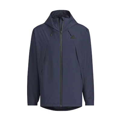 adidas Woven Reflective Hooded Jacket - Legend Ink Blue JF0963