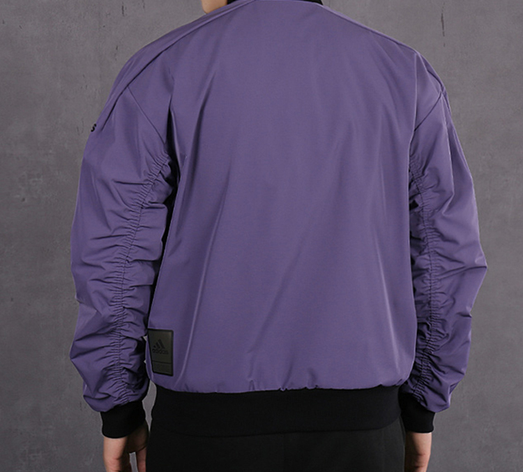 Details for adidas Jaket Woven Slim Fit Tech Ungu/Hitam FM9384