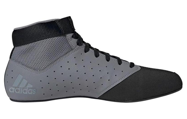 Order adidas Wrestling Boxing Halterofilia Fitness Sanda Altas 'Negro Gris' AF99823