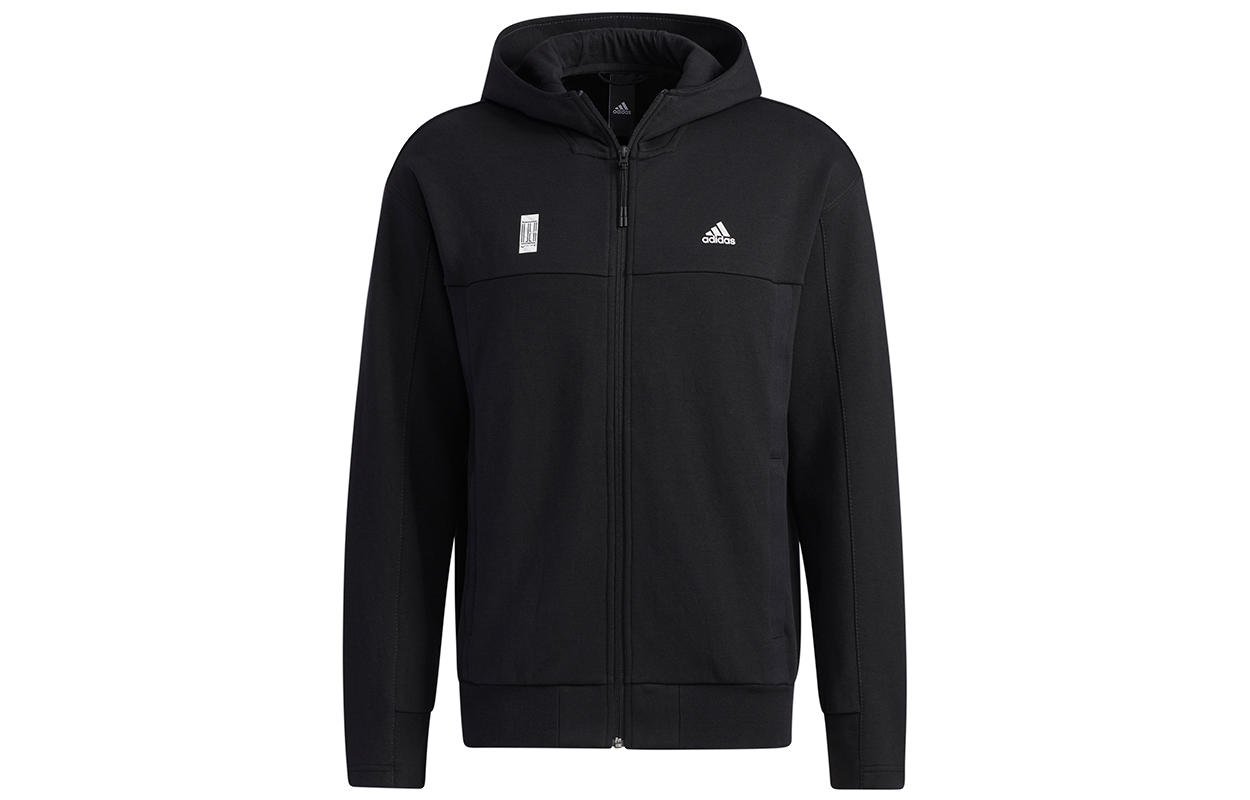 adidas Wuj Extreme Series Black Casual Sports Hooded Jacket GP0909