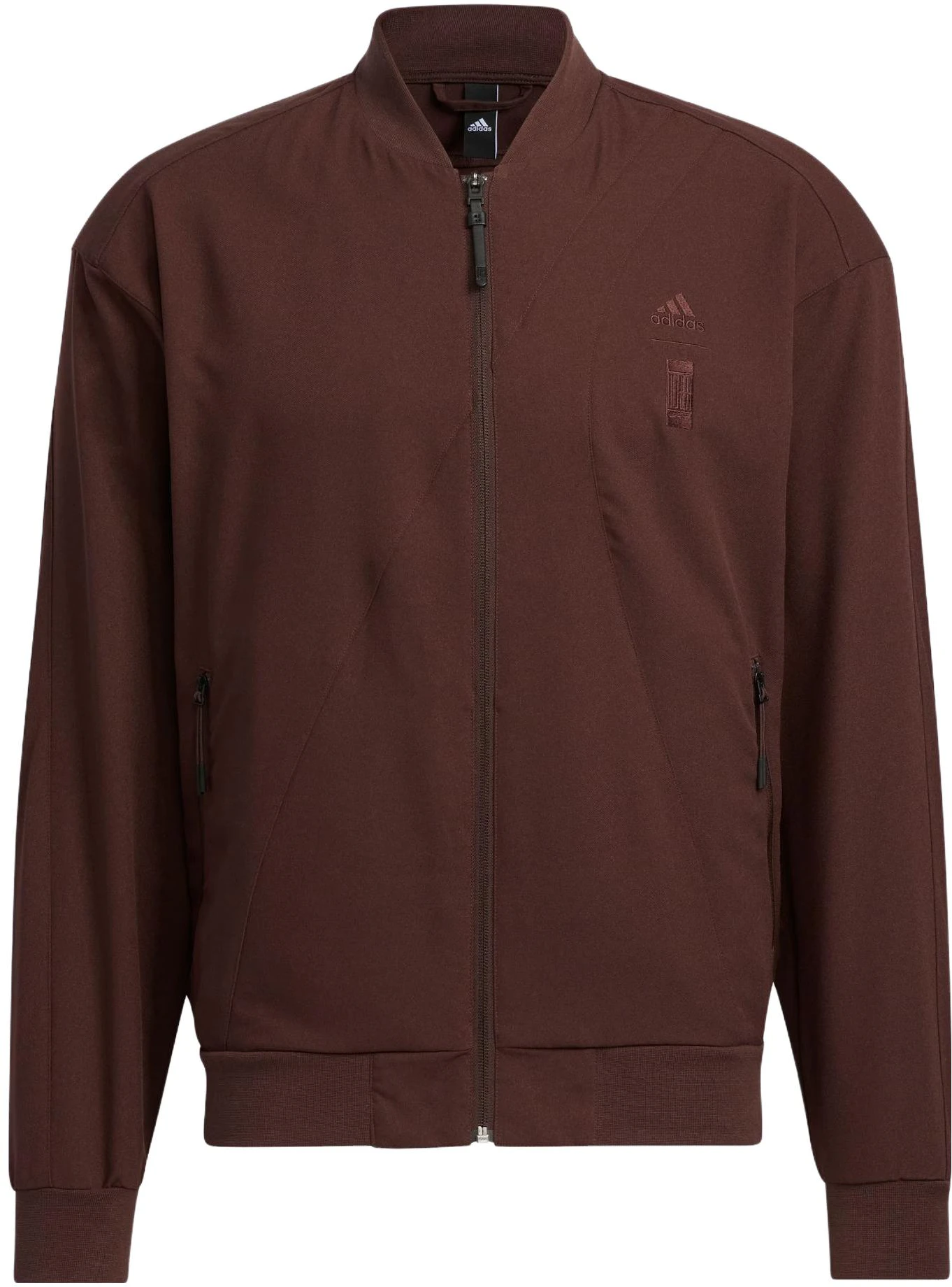 adidas-wuji-comm-woven-jacket-dark-grey-brown-logo-casual-sportswear-ip-4935