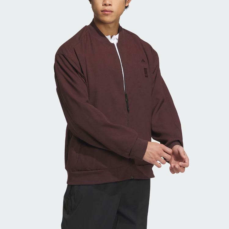 Purchase adidas Wuji Comm Woven Jacket Dark Grey-Brown Logo Casual Sportswear IP4935