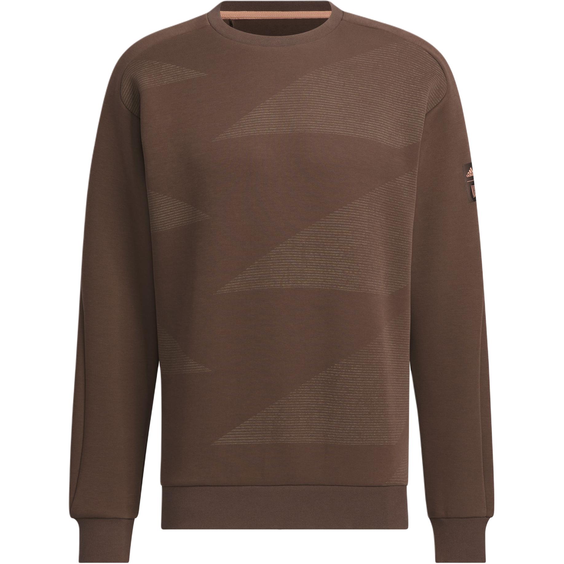 adidas Wuji FW24 Brown Pullover Sweatshirt - Athletic & Comfortable JI8717
