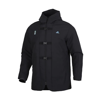 adidas Wuji Loose-Fit Jacket with Inner Lining Black FM9341
