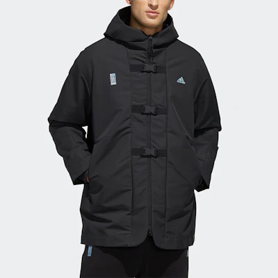 阿迪达斯无极宽松内衬夹克黑色 FM9341 Shop 阿迪达斯无极宽松内衬夹克黑色 FM9341