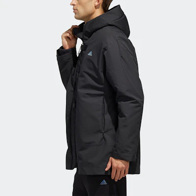 阿迪达斯无极宽松内衬夹克黑色 FM9341 Sizing 阿迪达斯无极宽松内衬夹克黑色 FM9341