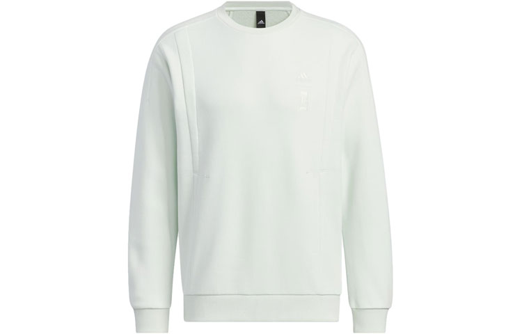 adidas Wuji Must-Have Crystal Blue Crewneck Sweatshirt Casual Long Sleeve IX4295