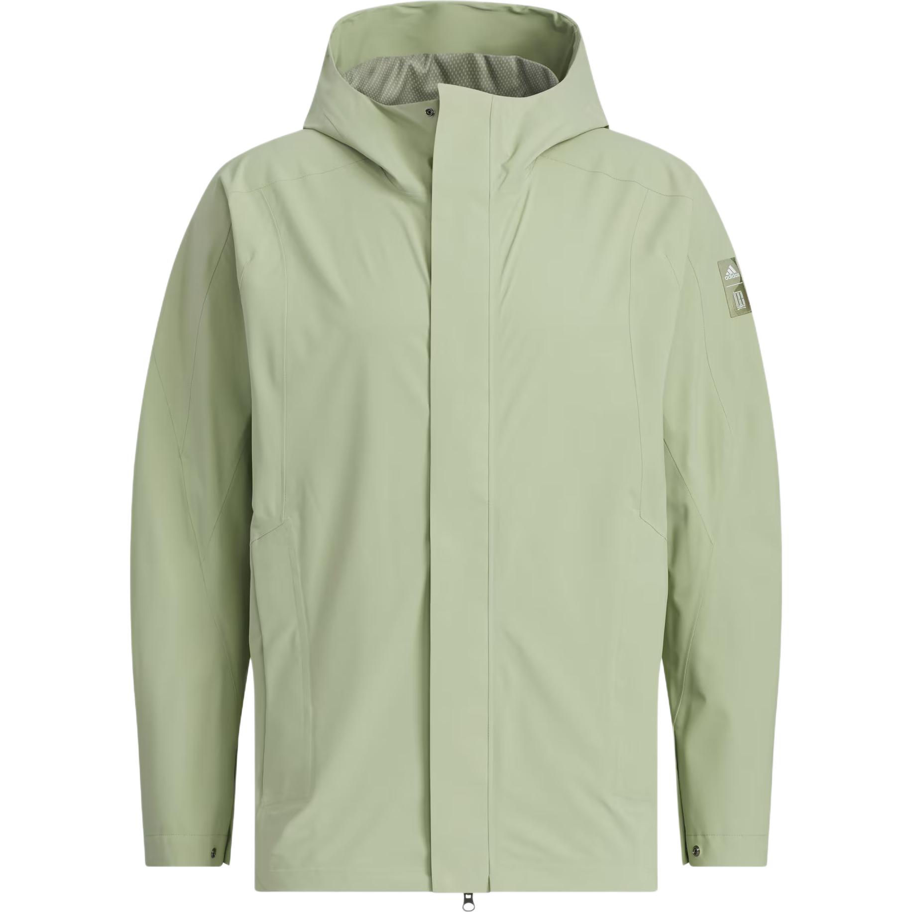 adidas Wuji Rain Woven Jacket Waterproof Windproof Breathable - Tent Green JI8697
