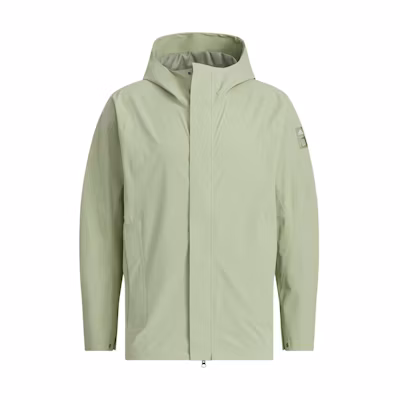 adidas Wuji Rain Woven Jacket Waterproof Windproof Breathable - Tent Green JI8697