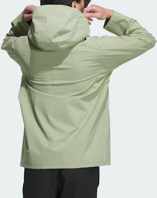 adidas Wuji Rain Woven Jacket Waterproof Windproof Breathable - Tent Green JI8697 Shop adidas Wuji Rain Woven Jacket Waterproof Windproof Breathable - Tent Green JI8697