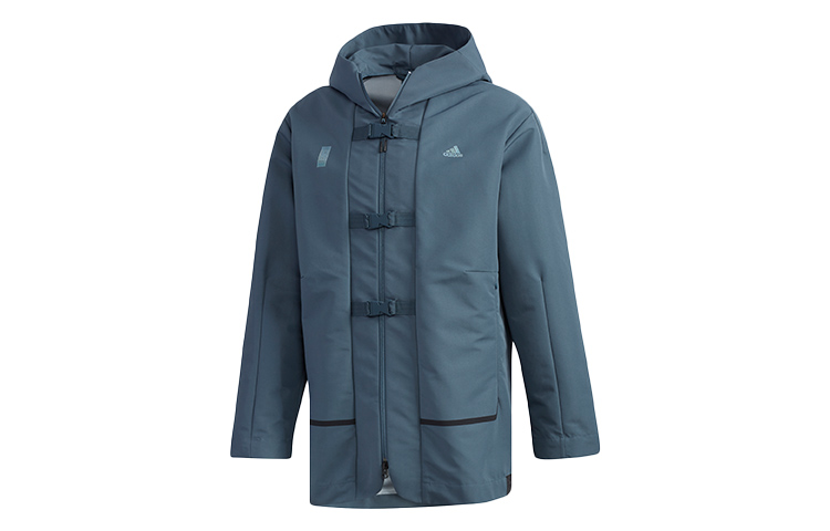 adidas Wuji Relaxed Casual Jacket - Relic Blue FM9343