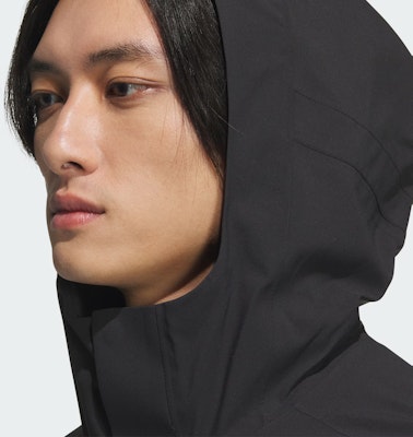 adidas 無極系列 黑色防水防風透氣連帽外套 JI8696 Sizing adidas 無極系列 黑色防水防風透氣連帽外套 JI8696