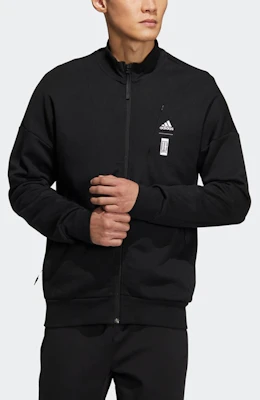 阿迪达斯无极系列黑色立领运动夹克 HE5120 Shop 阿迪达斯无极系列黑色立领运动夹克 HE5120