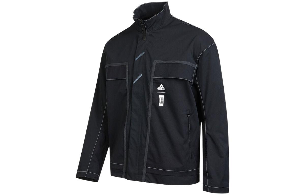 adidas Wuji Series Black Zip-Up Sports Jacket HE5137