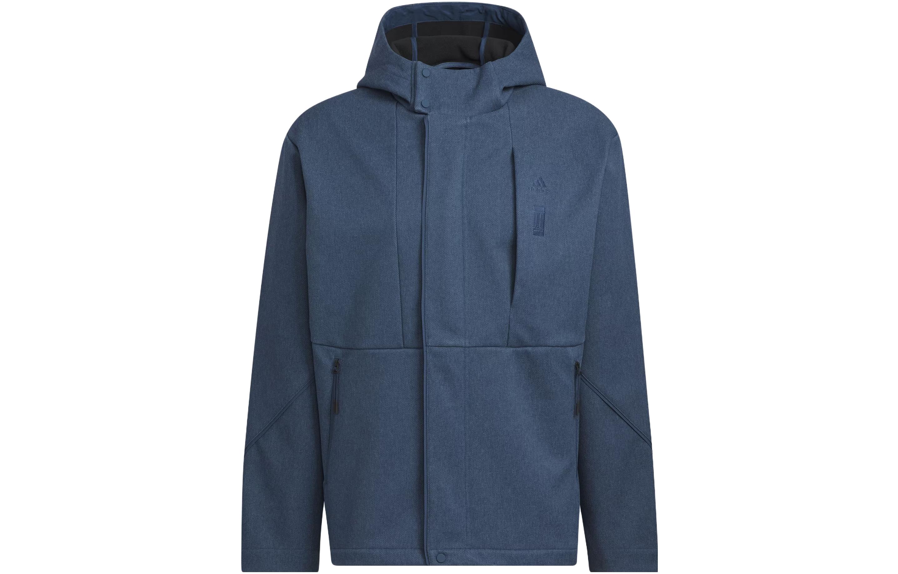 adidas Wuji Series Bond Woven Navy Hooded Jacket Sports Casual Coat IP4933