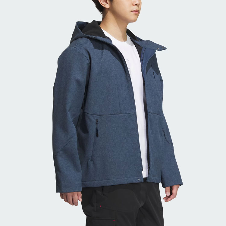 Purchase adidas Wuji Series Bond Woven Navy Hooded Jacket Sports Casual Coat IP4933